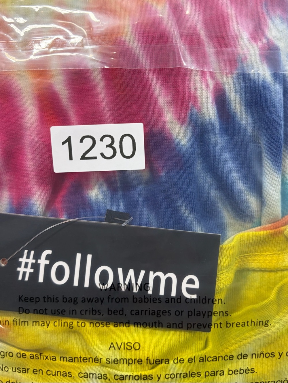 NWT Tie-Dye Spiral Lounge Set (M) - Picture 6 of 6